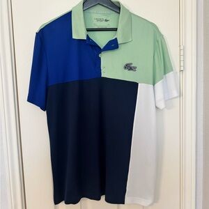 Lacoste Men’s SPORT Breathable Polo - Large